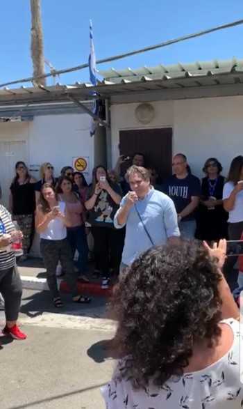 יו"ר איגוד עובדי התחבורה אבי אדרי