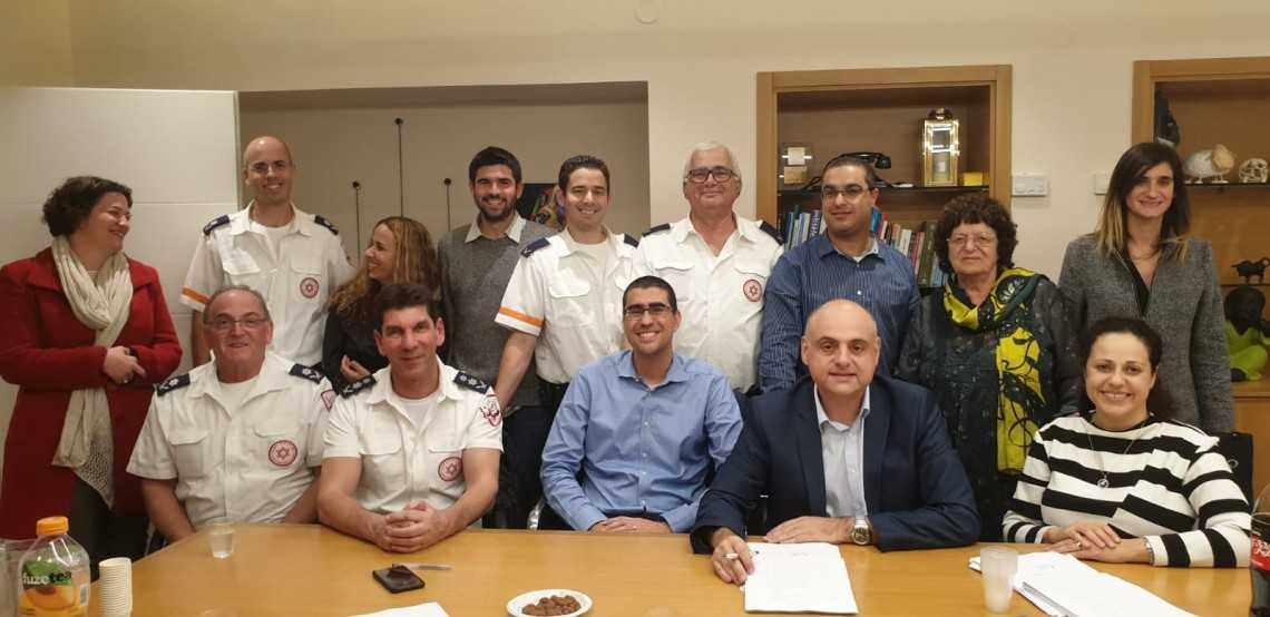 חתימת הסכם קיבוצי חדש לאלפי עובדי מגן דוד אדום