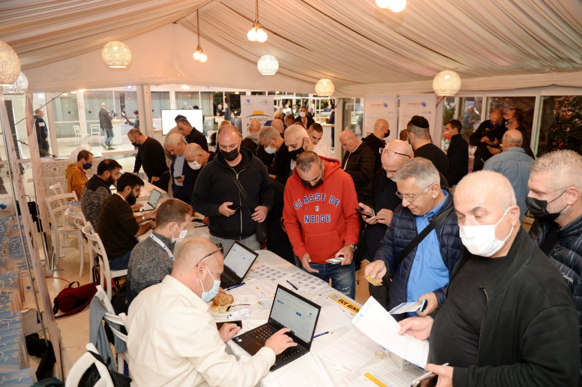 כנס התאגדות נהגי המוניות בהסתדרות
