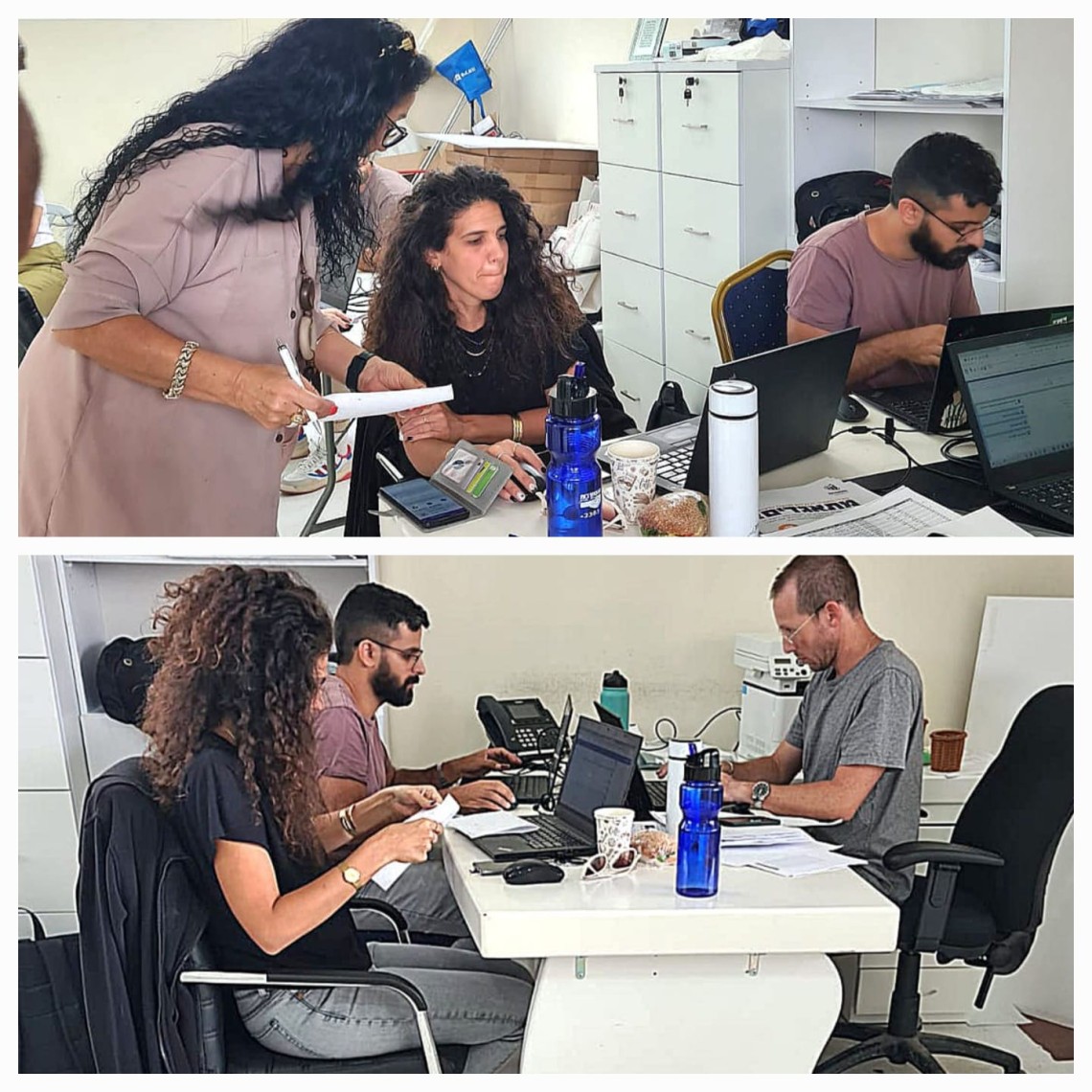 מעמד התאגדות עובדי החברה הכלכלית נתיבות. קרדיט: דוברות ההסתדרות