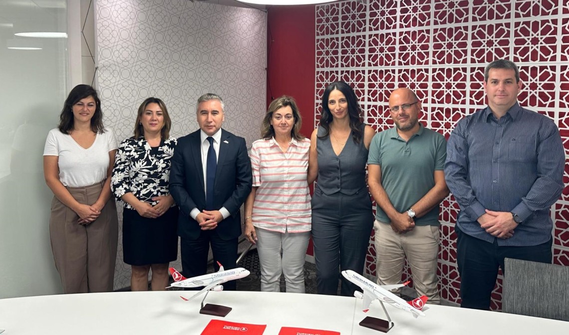 מעמד החתימה בטורקיש איירליינס ישראל