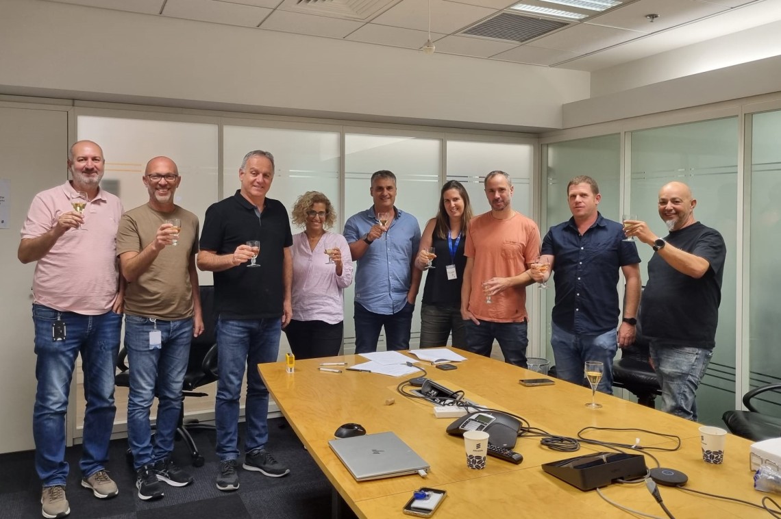 חתימת ההסכם לעובדי אריקסון ישראל