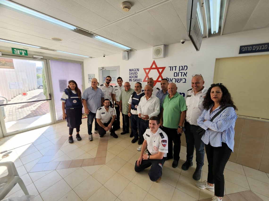 בביקור במד"א אשדוד