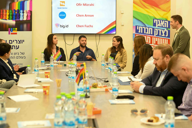 המשתתפים במהלך האירוע. צילומים: יפית איליאגוייב