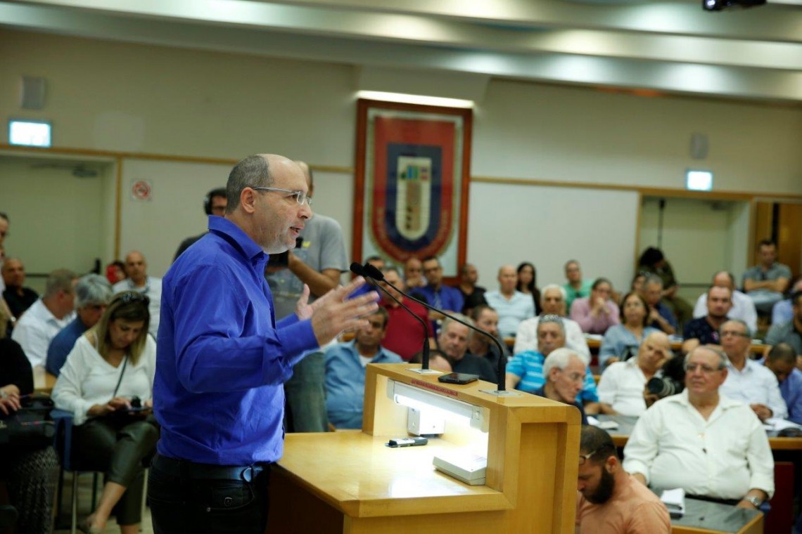 יו"ר ההסתדרות אבי ניסנקורן, צילום: דניאל בר און